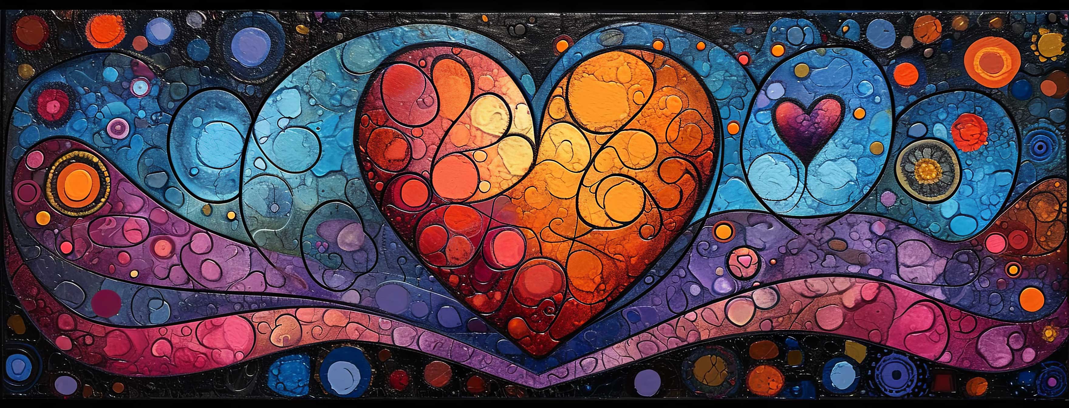 Preview for Abstract-heart-art-design-heart-cover-background-e5e7e