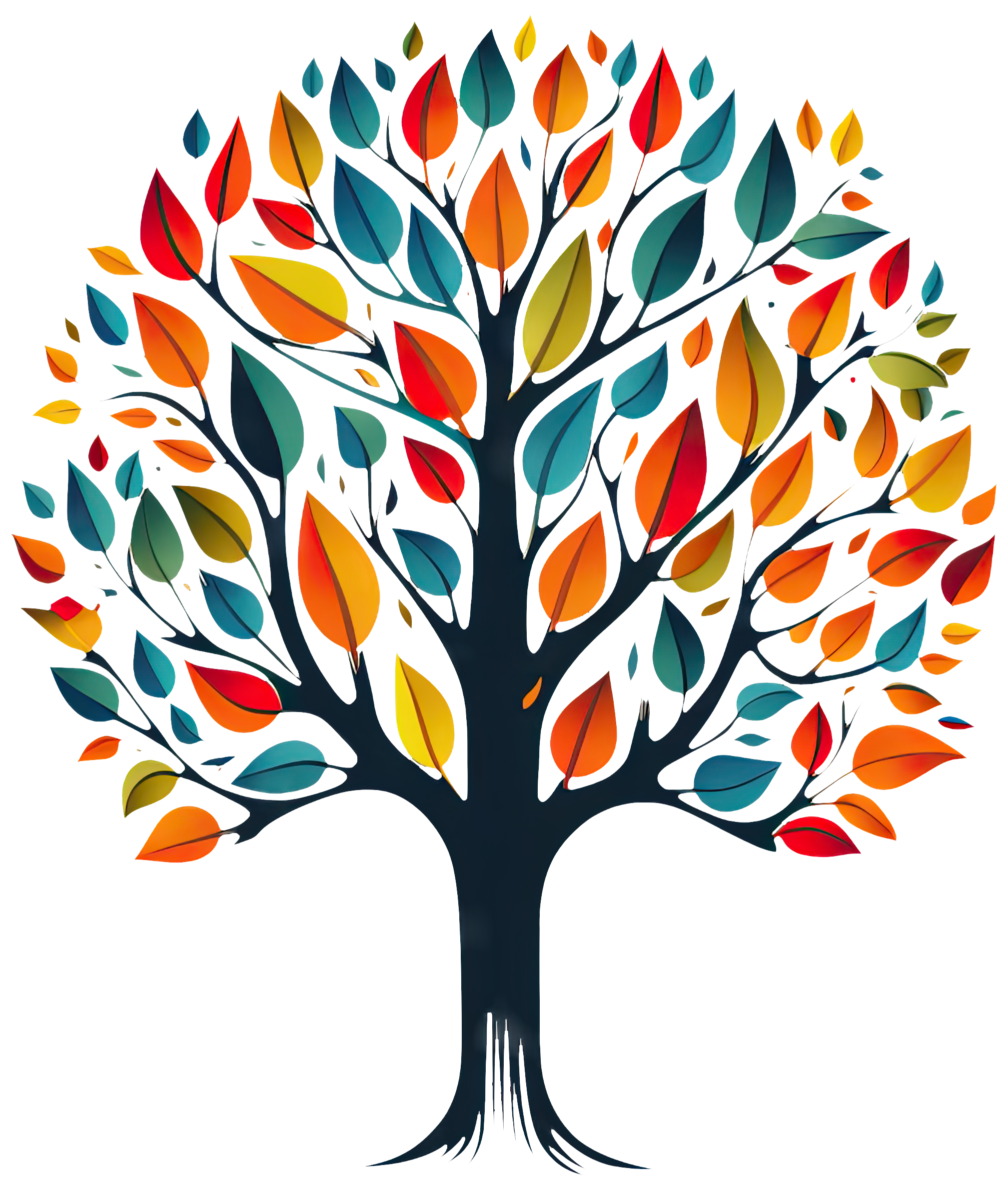 Preview for Colorful-tree-illustration-logo-tree-sticker-be64f