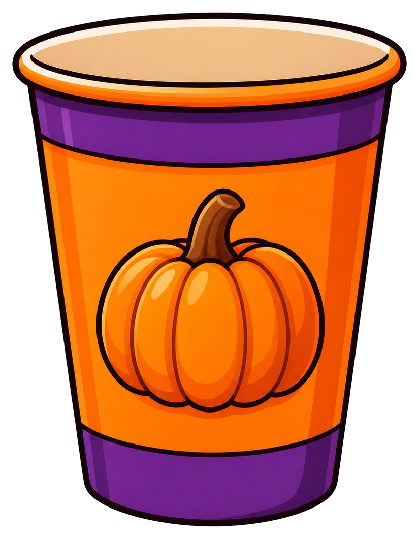 Preview for Halloween Cup Sticker Graphic