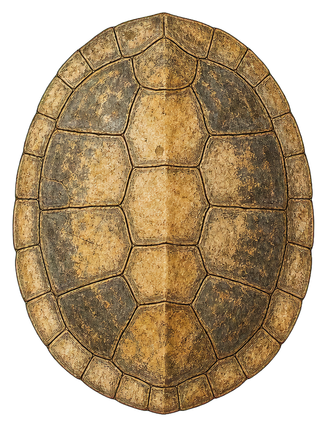 Preview for Turtle Shell Plate Vintage Fossil Sticker