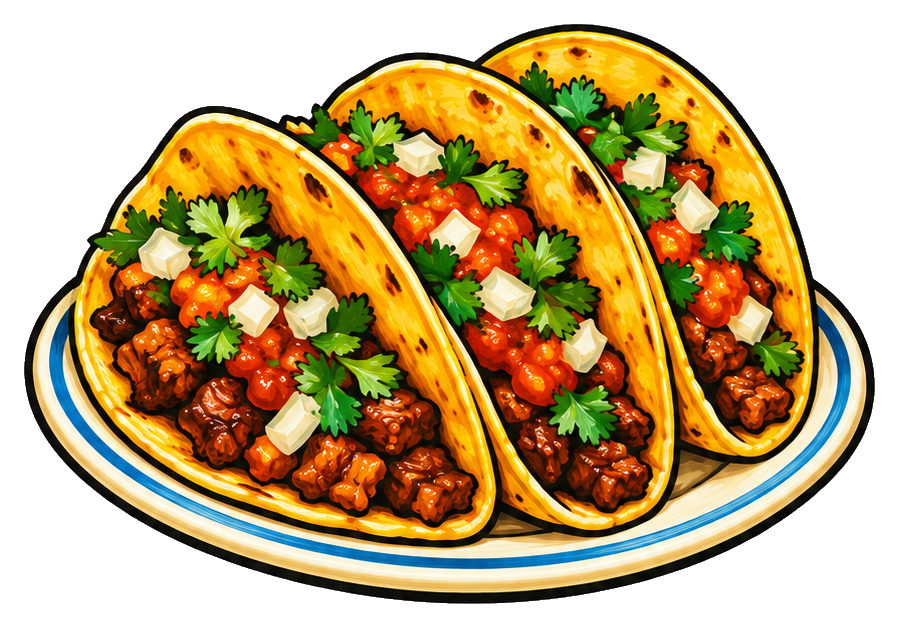 Preview for Taco Trio Plate