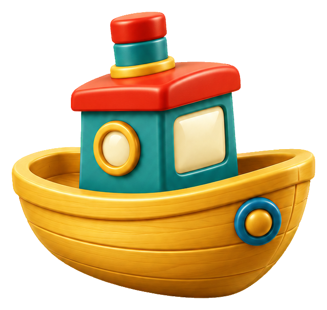 Preview for 3d Toy Box Toy Boat