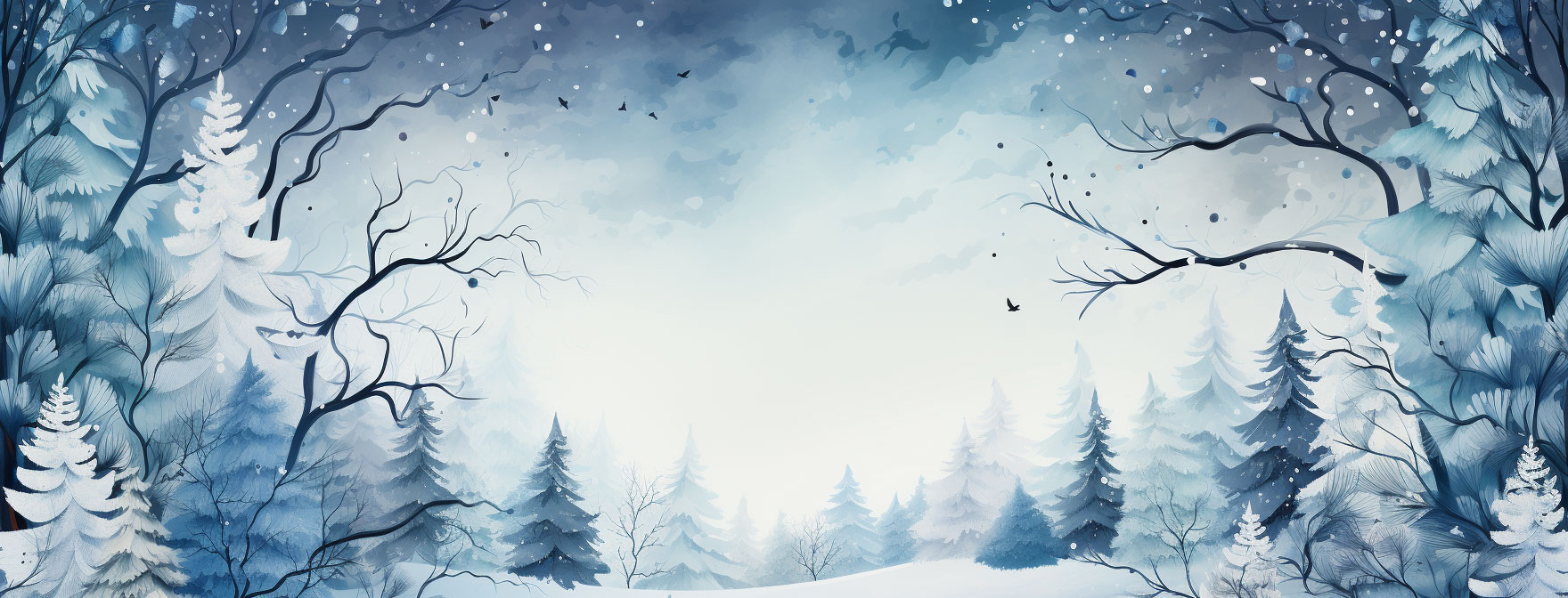 Preview for Winter-forest-landscape-christmas-cover-background-c32ce