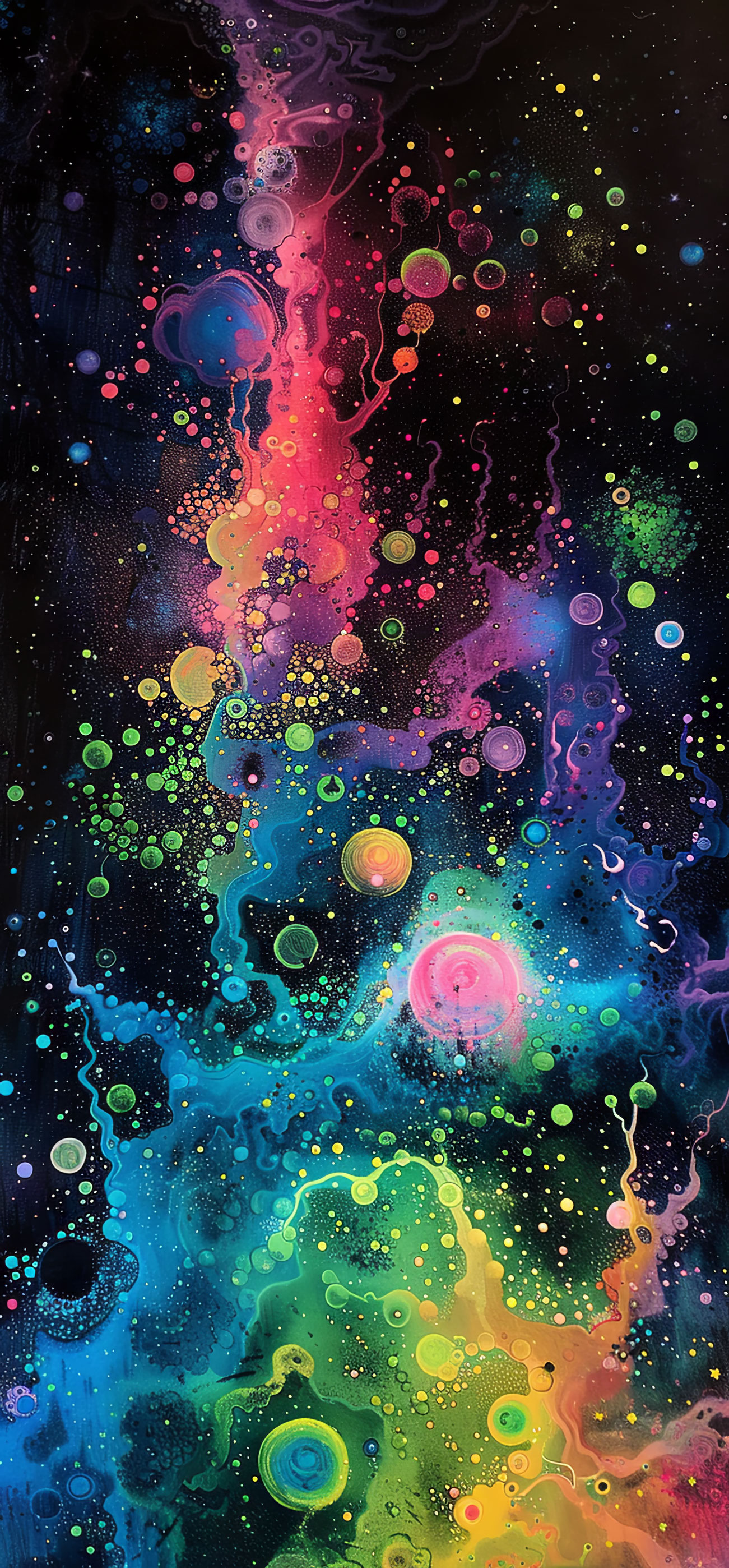 Preview for Vibrant-abstract-art-splatter-astrophotography-phone-background-e13ff