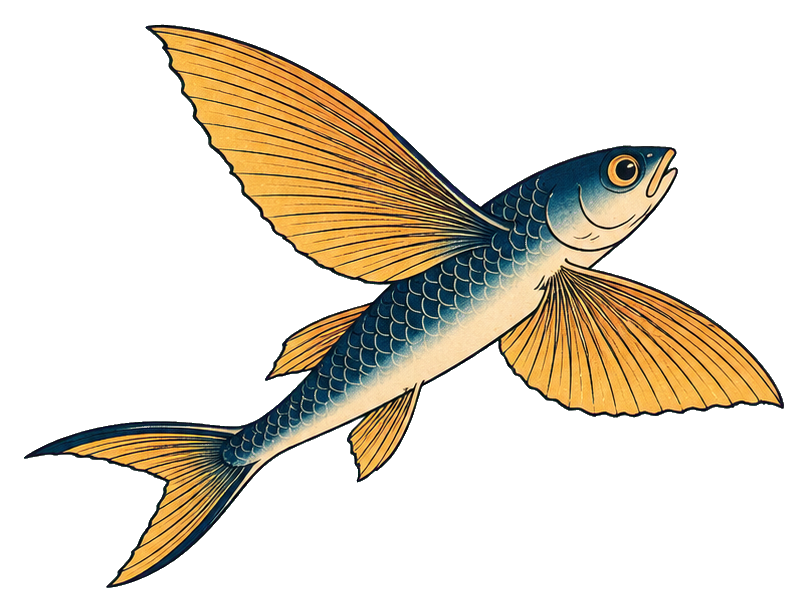 Preview for Ukiyo-e Ocean Flying Fish