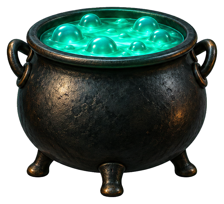 Preview for Bubbling Witch Cauldron