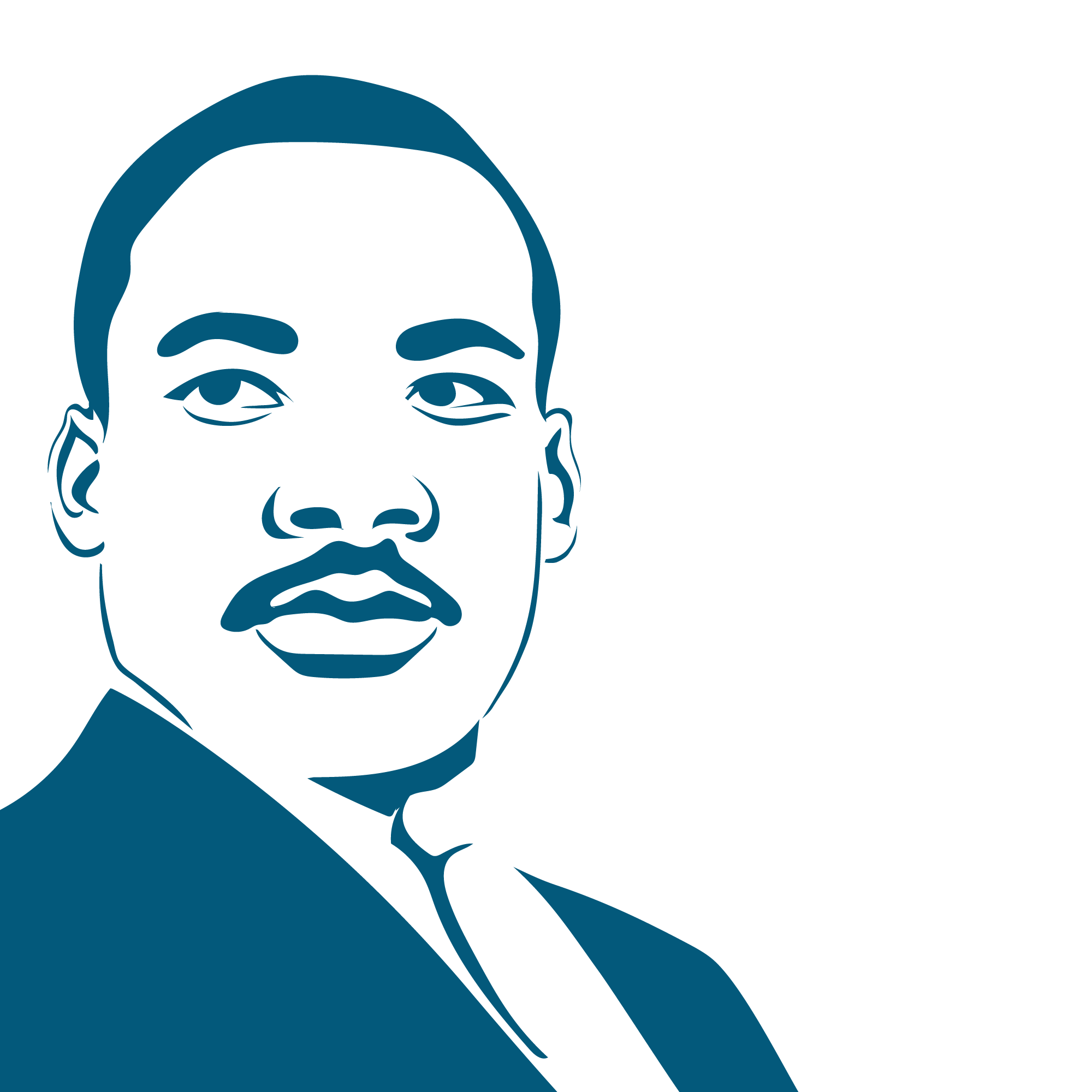 Preview for Martin-luther-king-jr-portrait-mlk-sticker-e6c7d