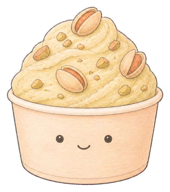 Preview for Pistachio Gelato Cup Sticker