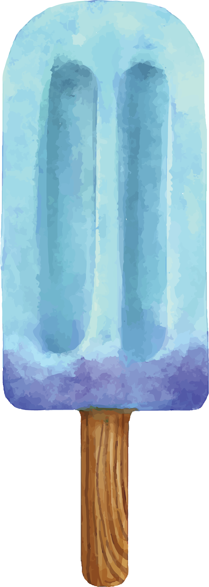 Preview for Twin-popsicle-illustration-summer-watercolor-sticker-89b2f