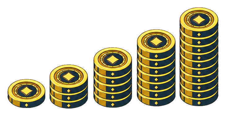 Preview for Ascending Coins Sticker
