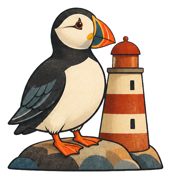 Preview for Puffin And Lighthouse