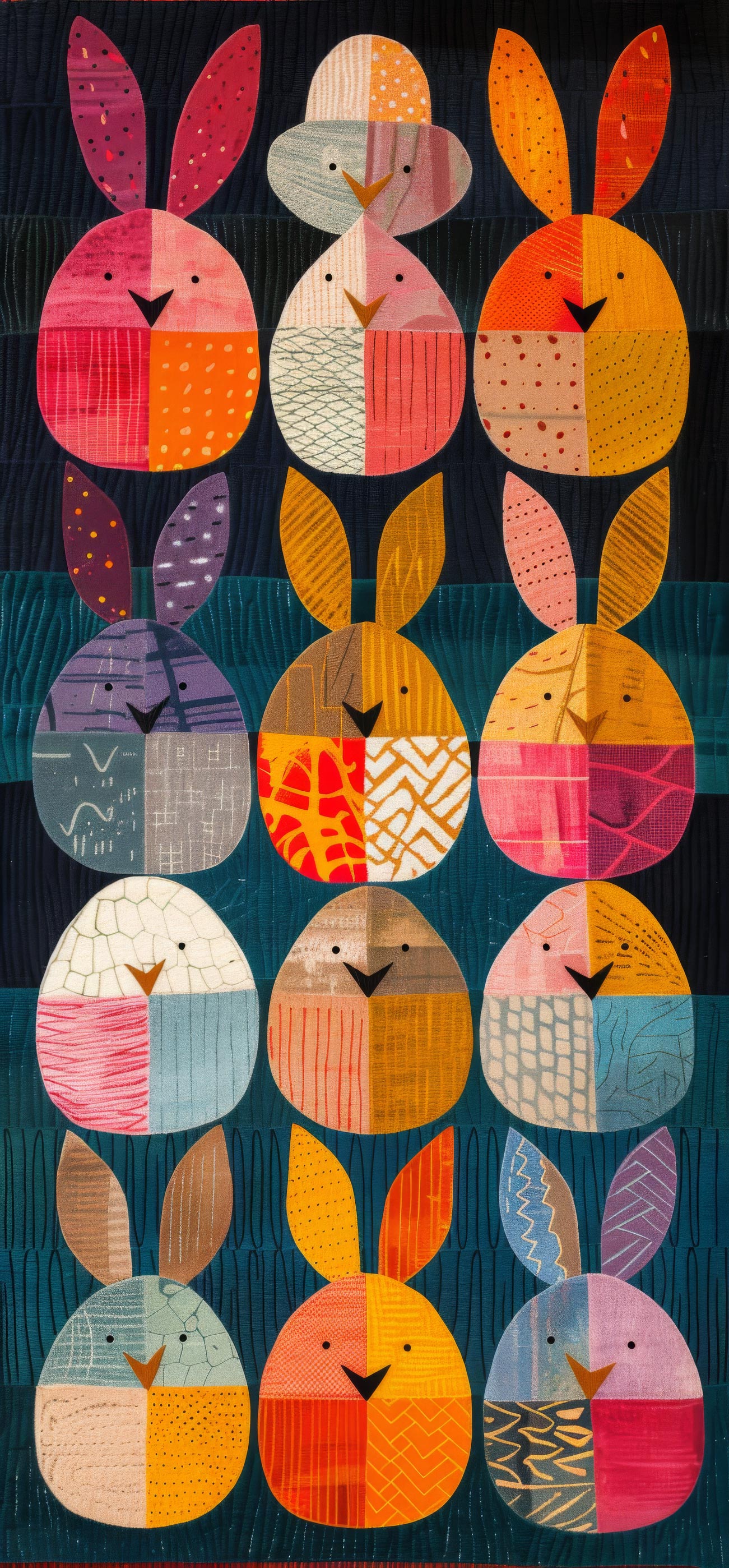 Preview for Easter-bunny-quilt-design-easter-phone-background-c56ac