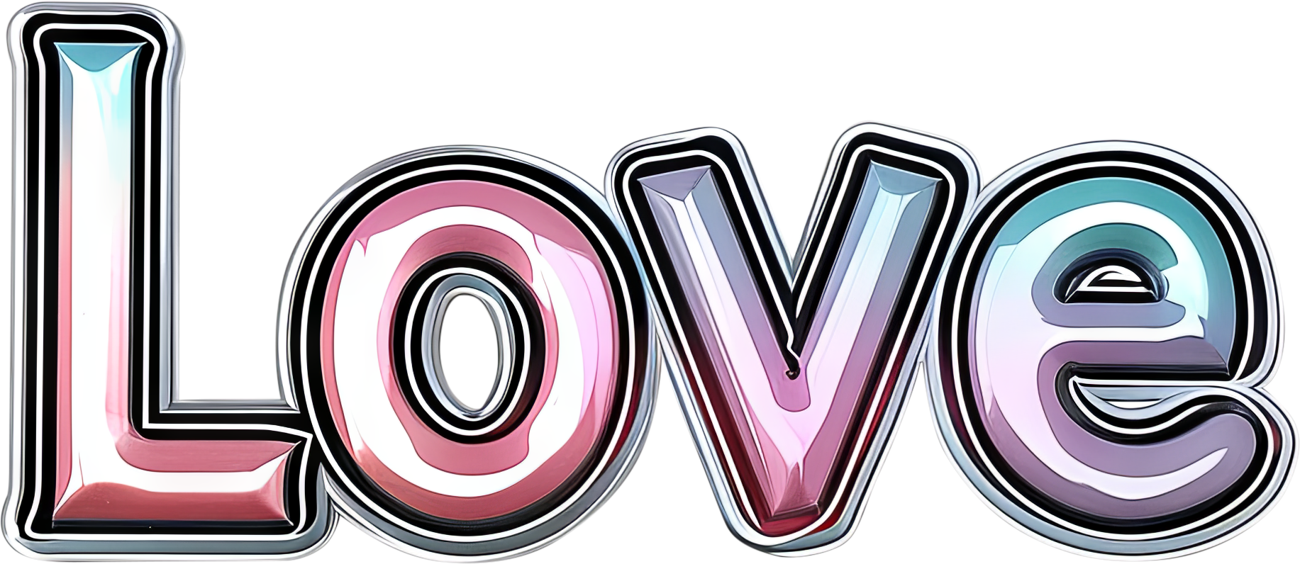 Preview for Love-typography-design-love-design-sticker-c5b45