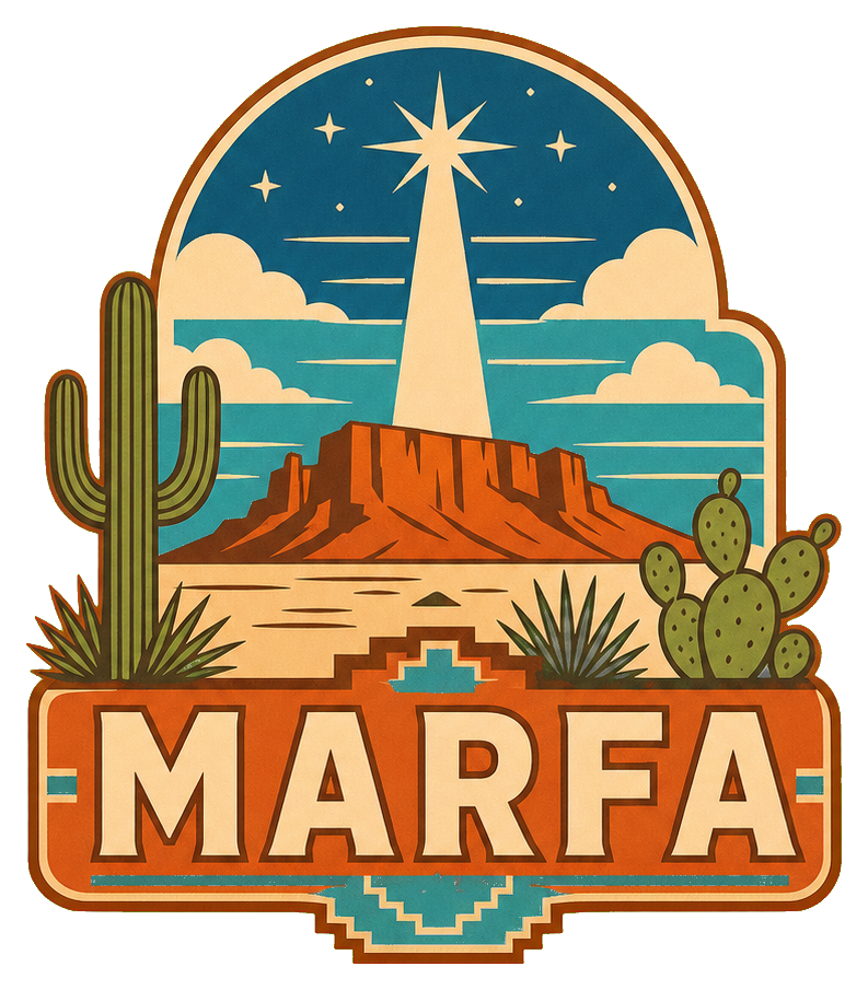 Preview for Marfa Desert Light Sticker