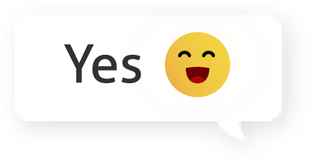 Preview for Yes-smiling-emoji-speech-bubble-emoji-props-sticker-60029