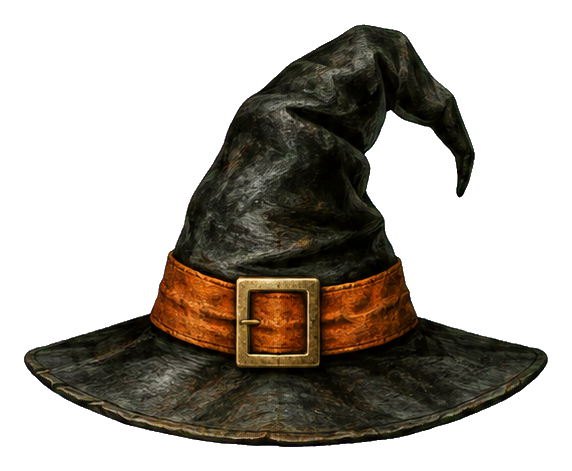 Preview for Bent Brim Witch Hat