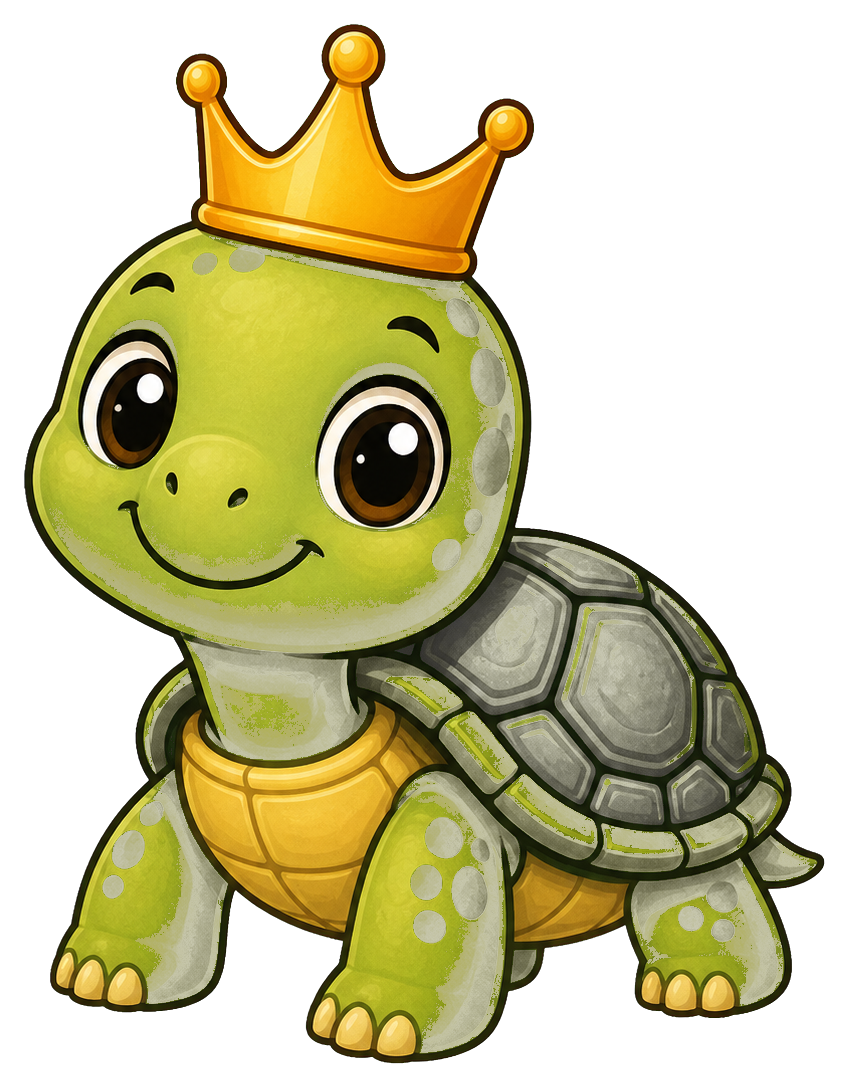 Preview for Turtle Crown Sticker For Pizap Designs