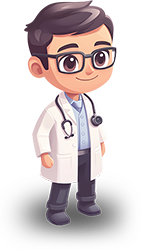 Preview for Cartoon-doctor-illustration-character-sticker-6f138