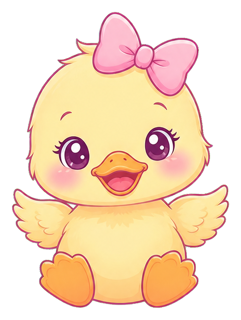 Preview for Yellow Duckling Sticker