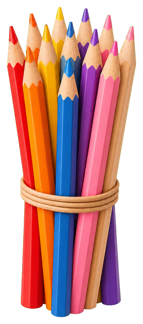Preview for Colored Pencils Bundle Sticker