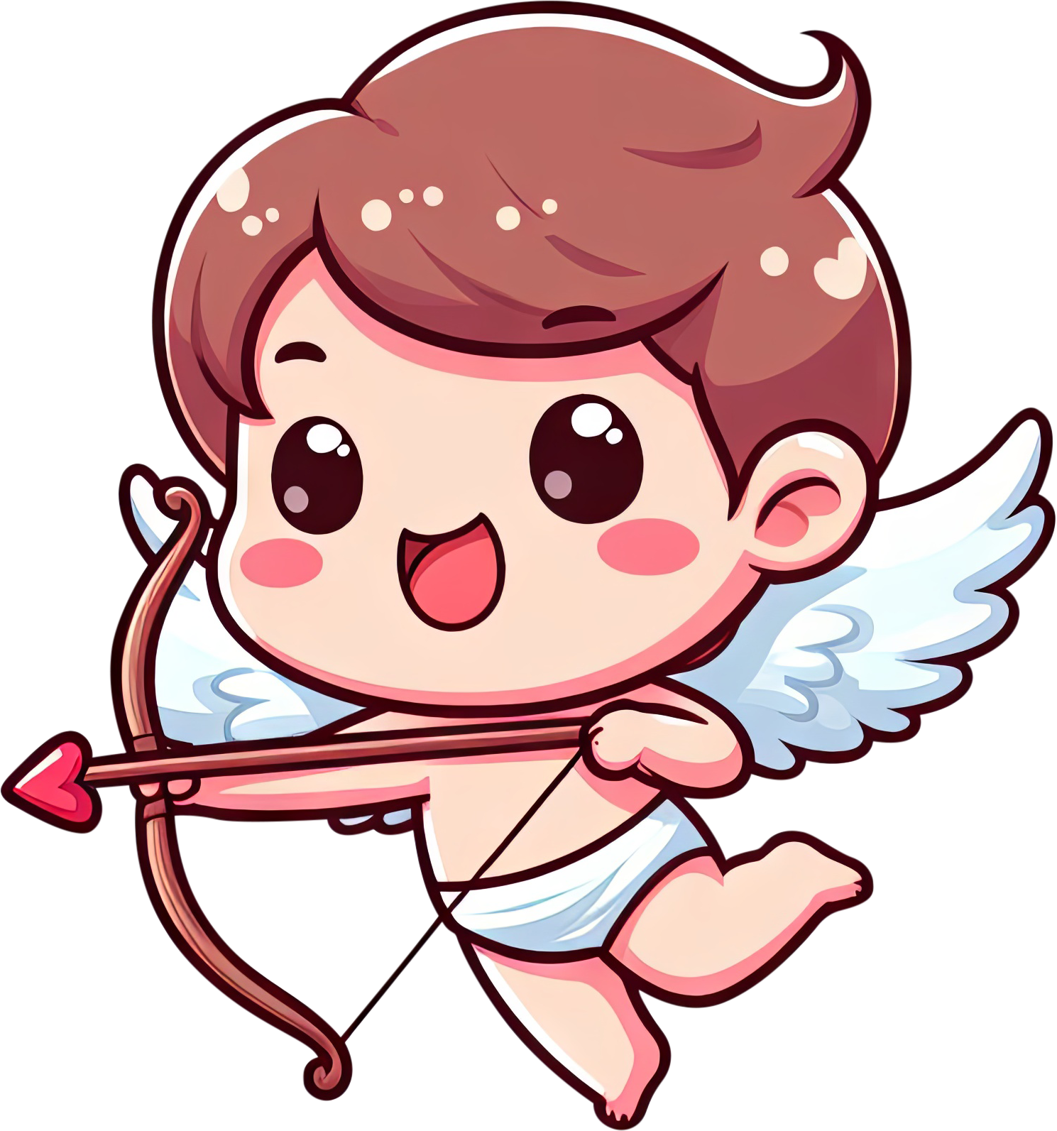 Preview for Cartoon-cupid-illustration-cute-love-sticker-ca1e9