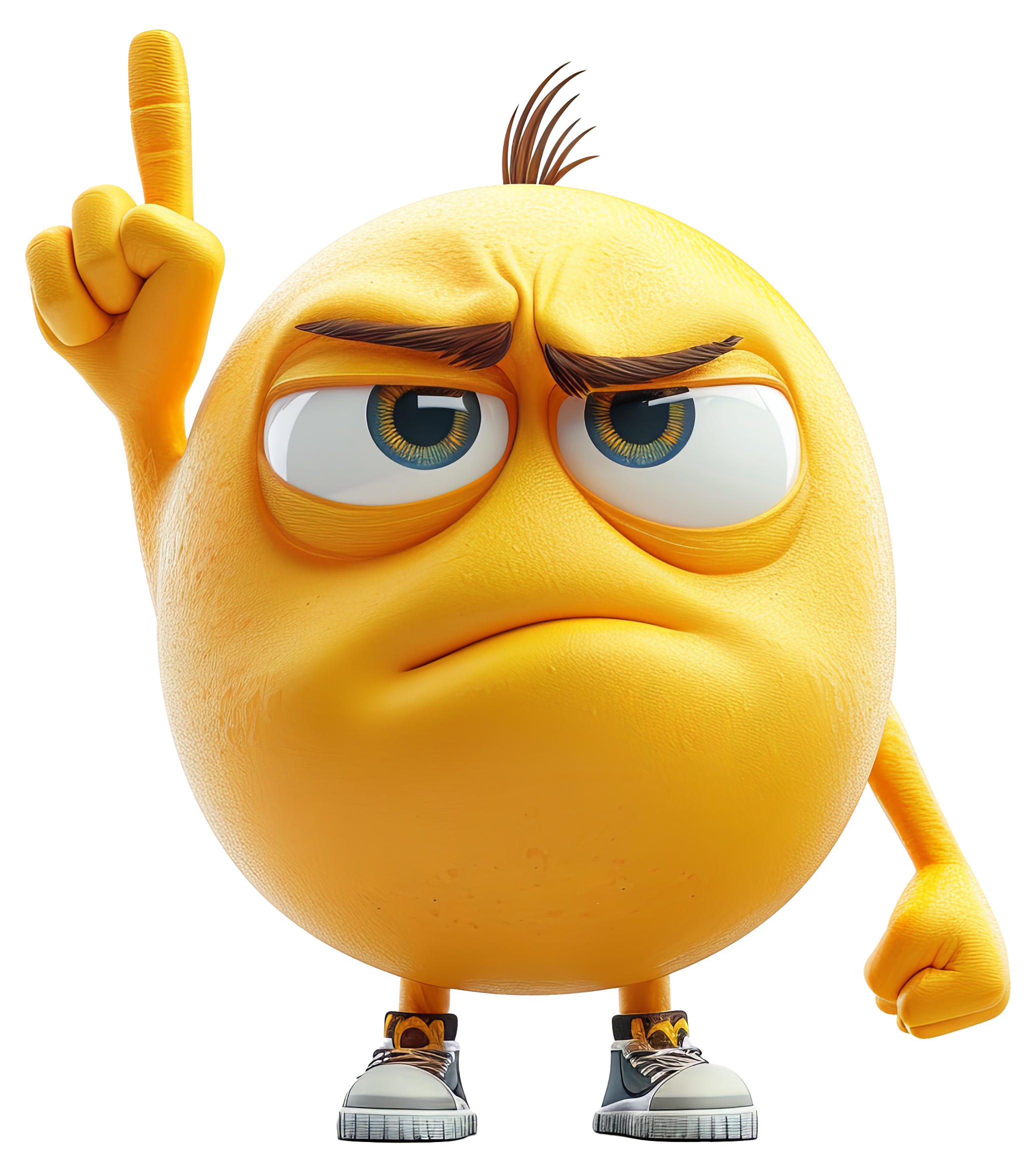 Preview for Angry-yellow-emoji-character-3d-emoji-sticker-a0d0f