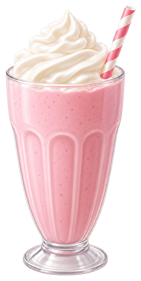 Preview for Milkshake Cup Blank Sticker Graphic