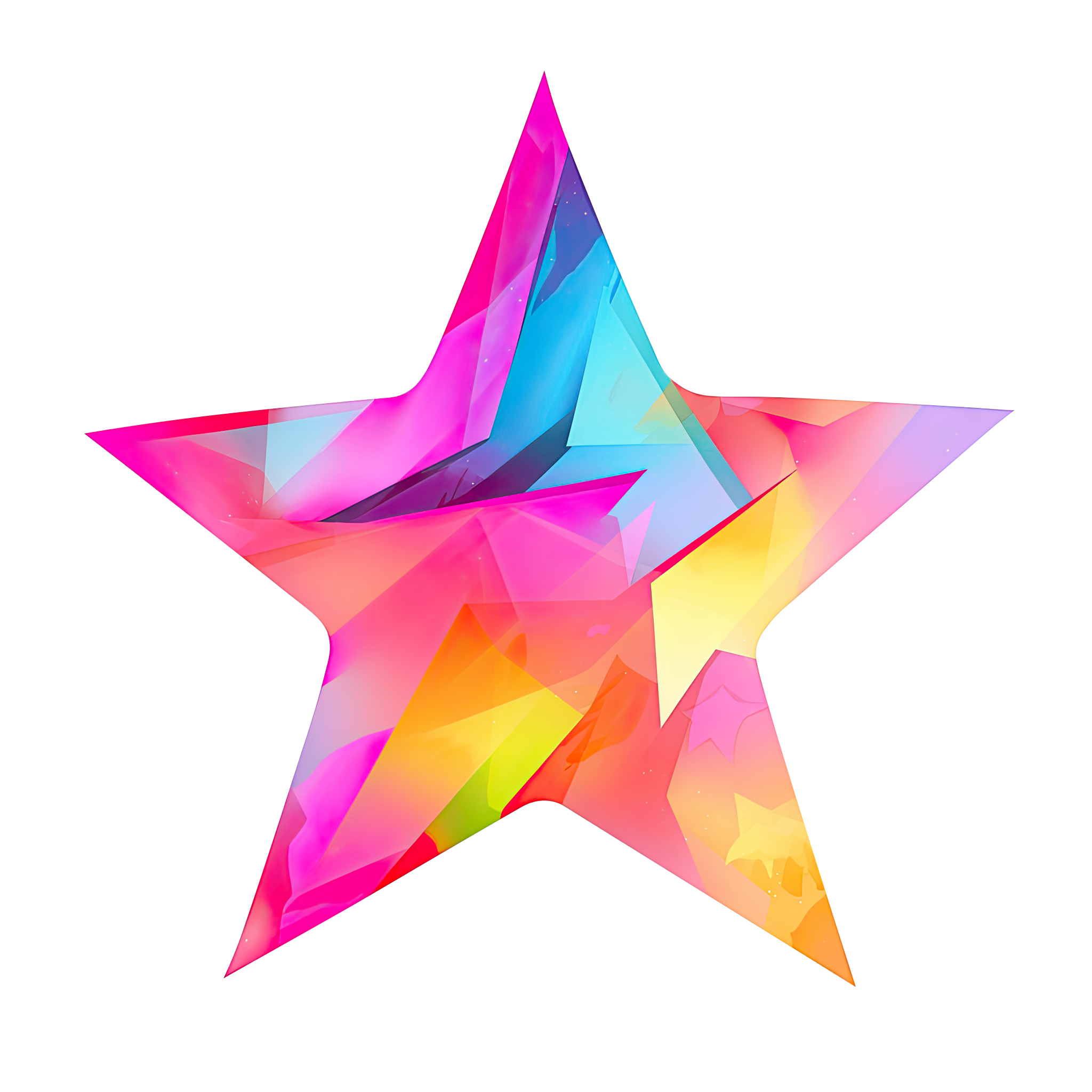 Preview for Colorful-3d-star-icon-animal-sticker-85bb4
