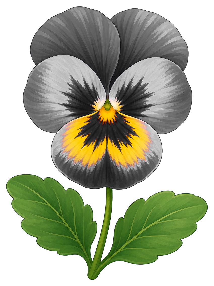 Preview for Pansy Stem Sticker
