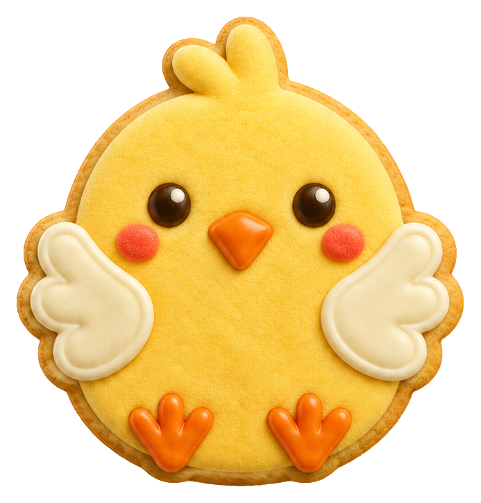 Preview for Easter Garden Chick Cookie