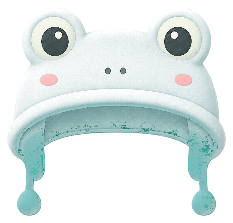 Preview for Frog Hat Sticker