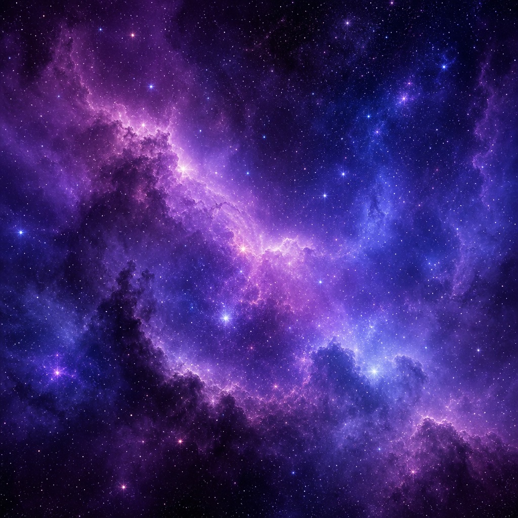 Preview for Purple Nebula Space Background