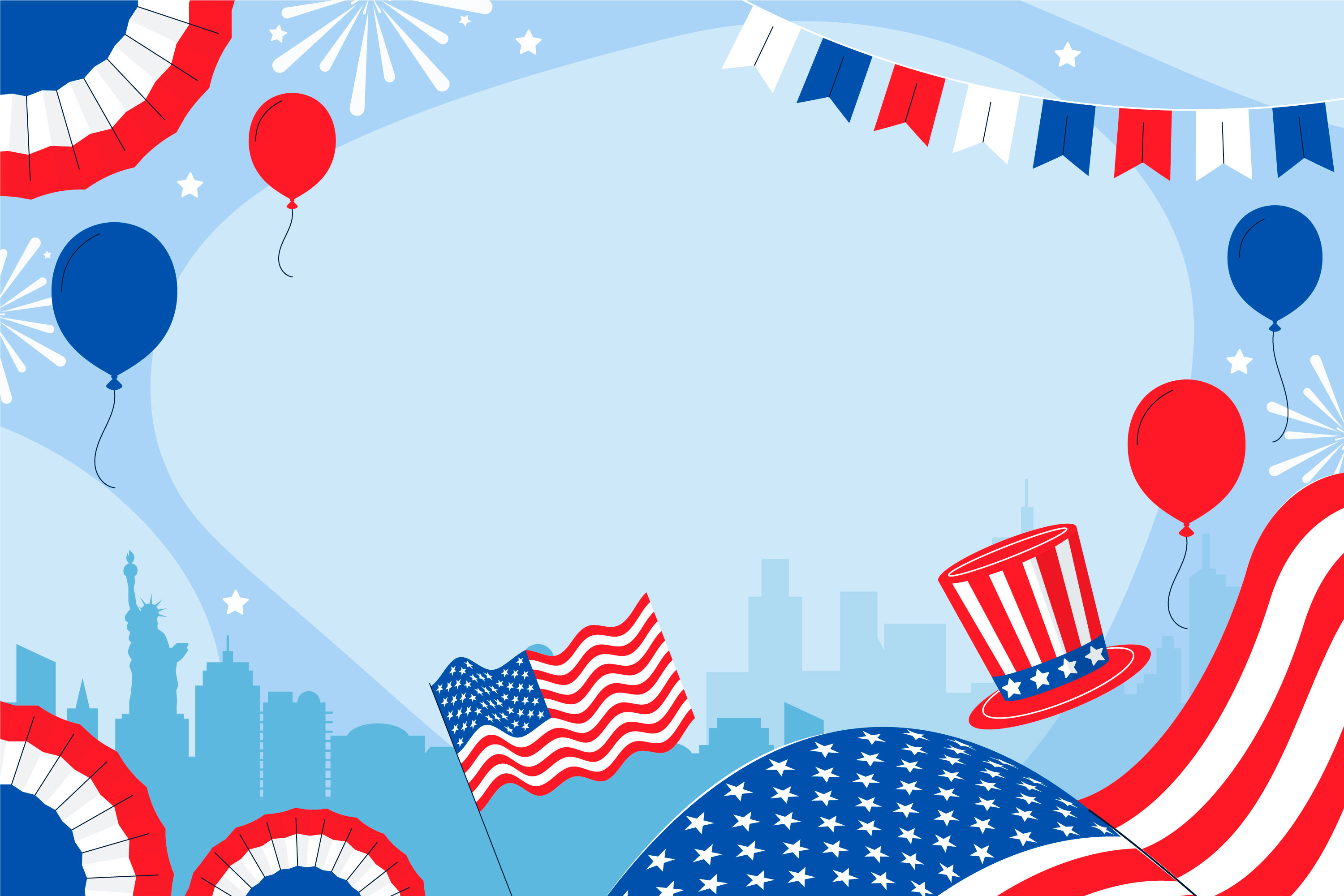 Preview for 4th-of-july-celebration-illustration-fourth-of-background-10164