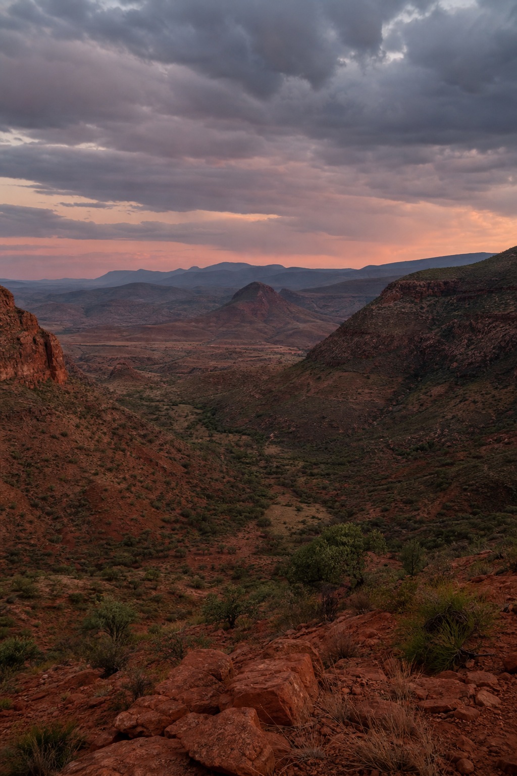Preview for African Landscape Valley Stock Background