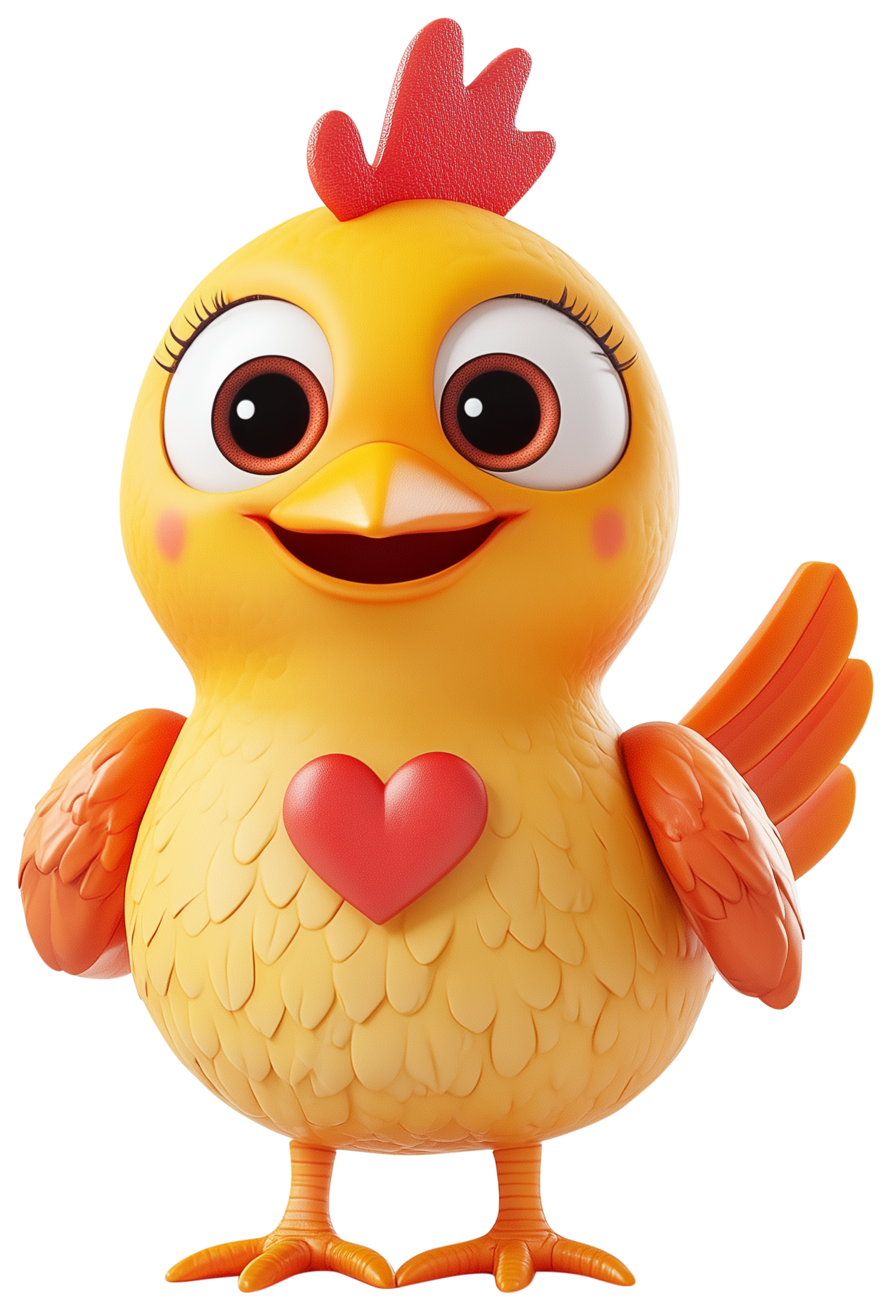 Preview for Cute Chicken Emoji Sticker