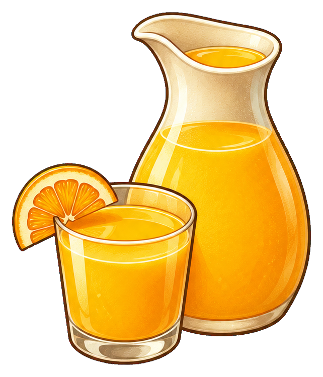 Preview for Sunday Brunch Fresh Orange Juice