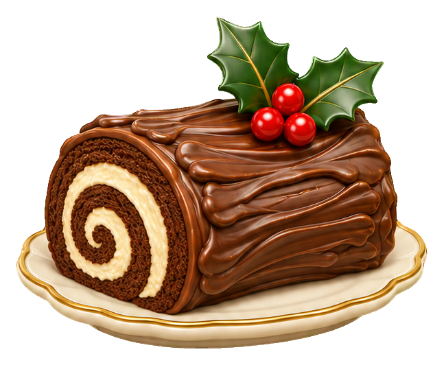 Preview for 3d Christmas Chocolate Yule Log