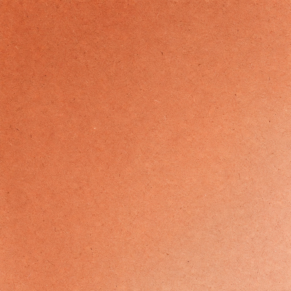 Warm terracotta paper texture with subtle grain and fiber details