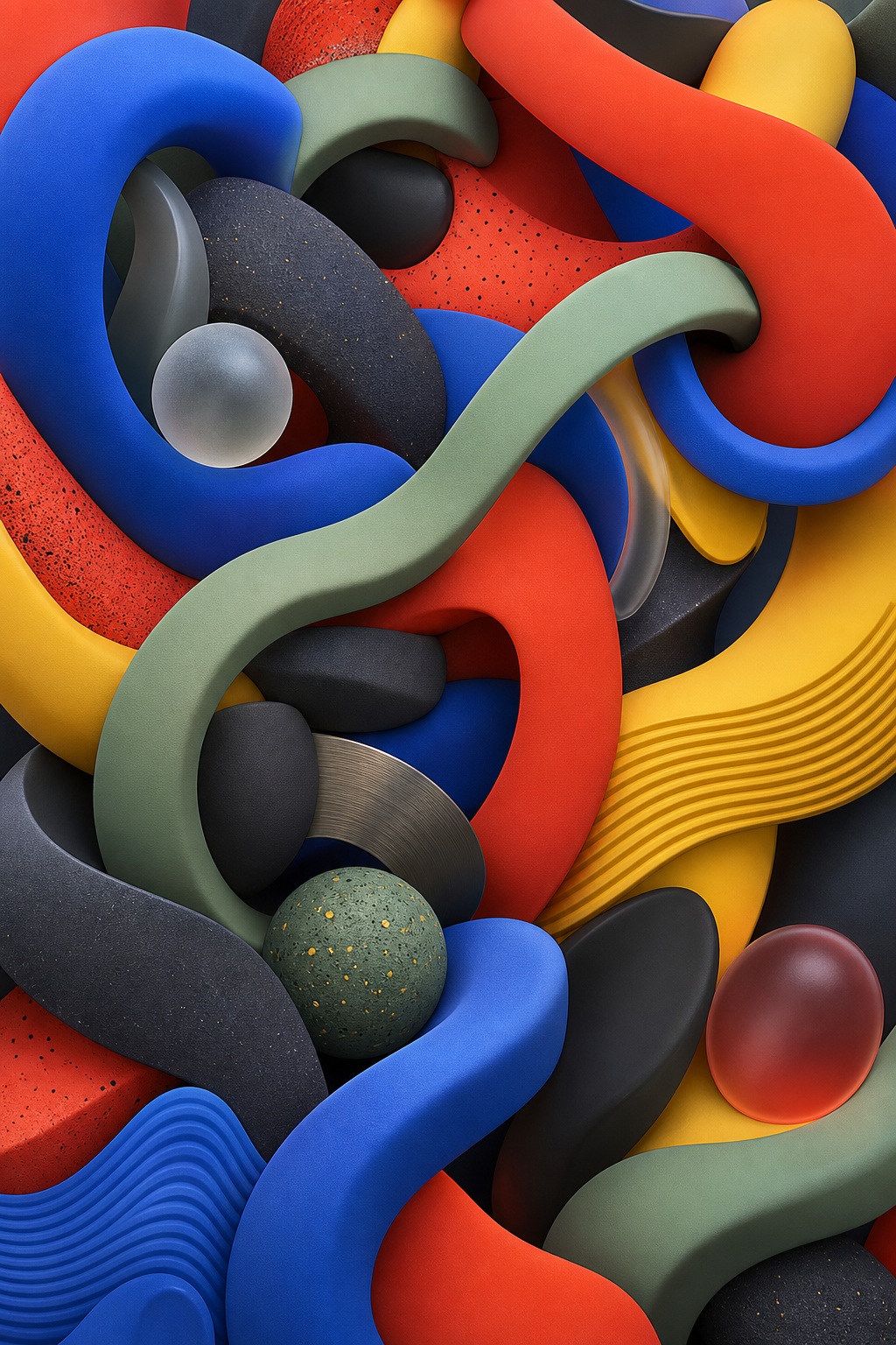Preview for Looping Ribbon Knots Abstract Background