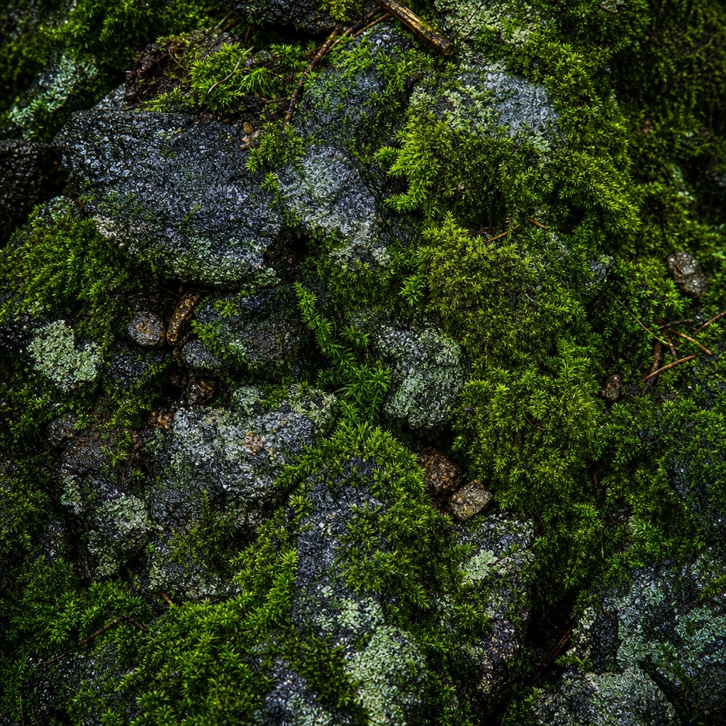 Preview for Moss Covered Stone Background