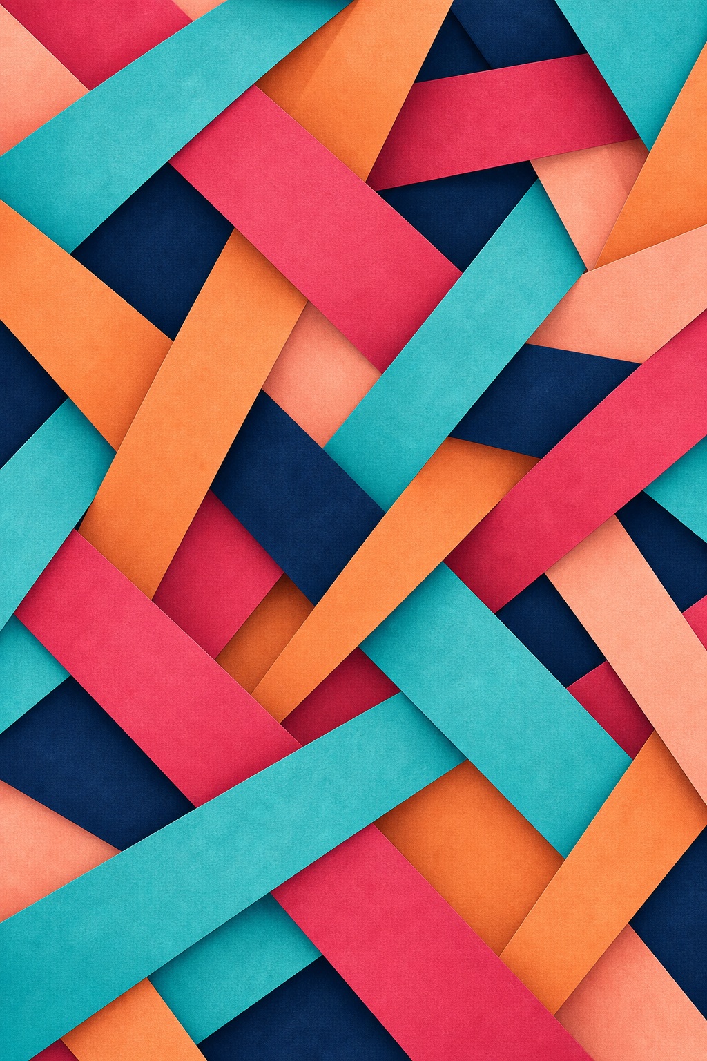 Preview for Aqua Raspberry Apricot Geometric Background