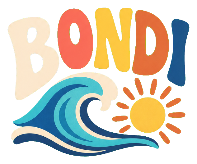 Preview for Bondi Wave Sun Sticker