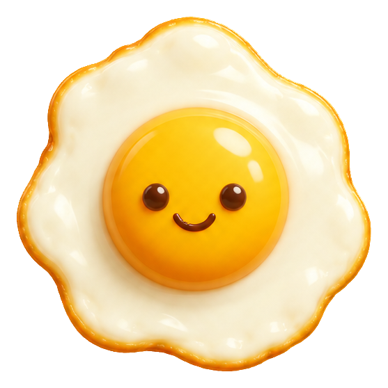 Preview for 3d Breakfast Buddies Sunny Egg