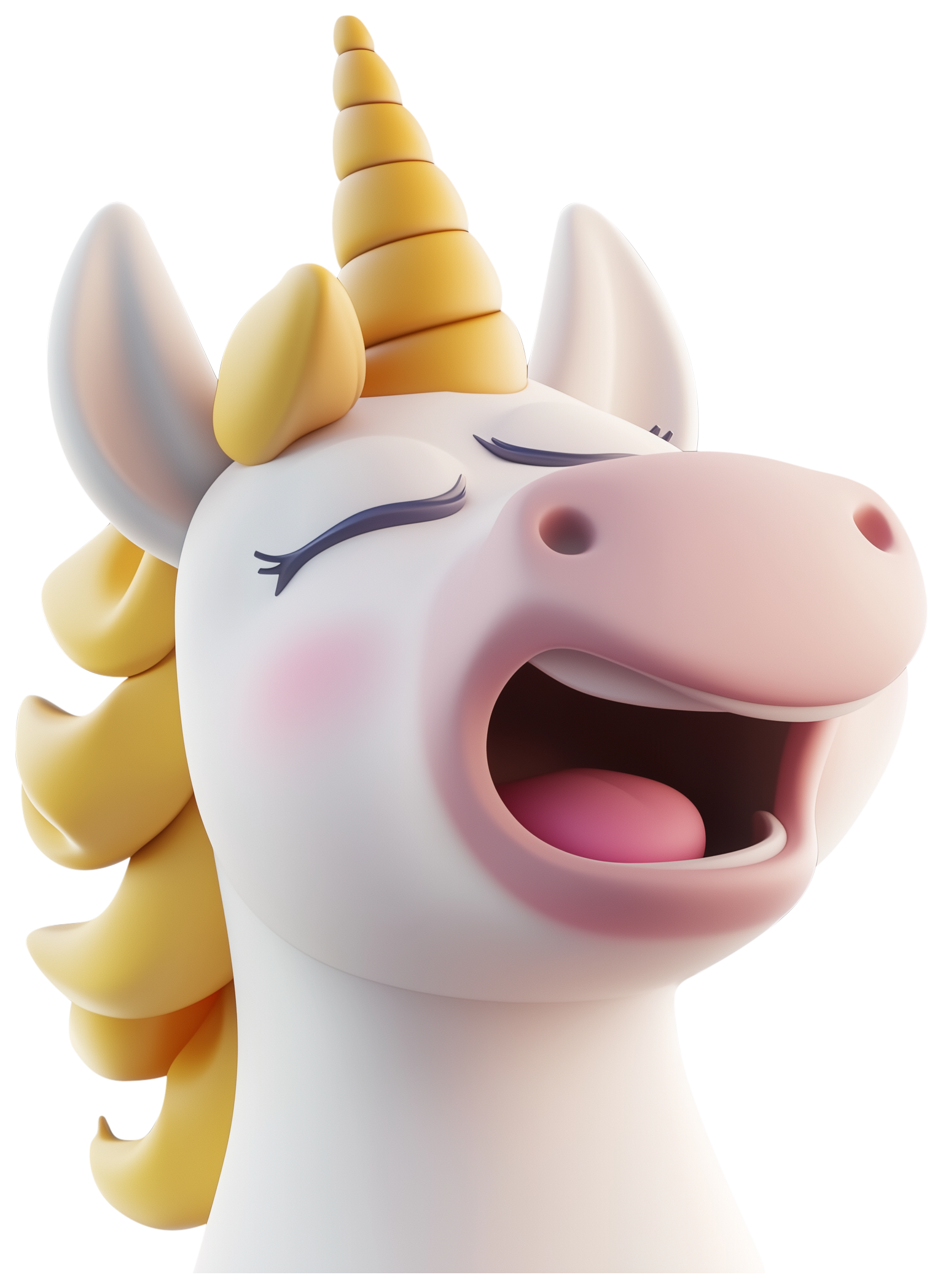 Preview for Unicorn Emoji Sticker Graphic