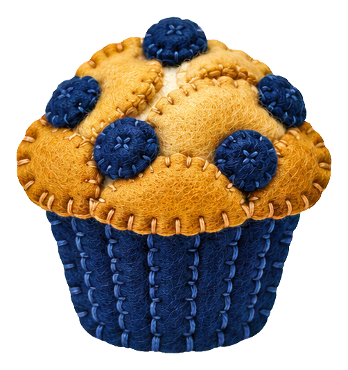 Preview for Felt Bakery Treats Blueberry Muffin