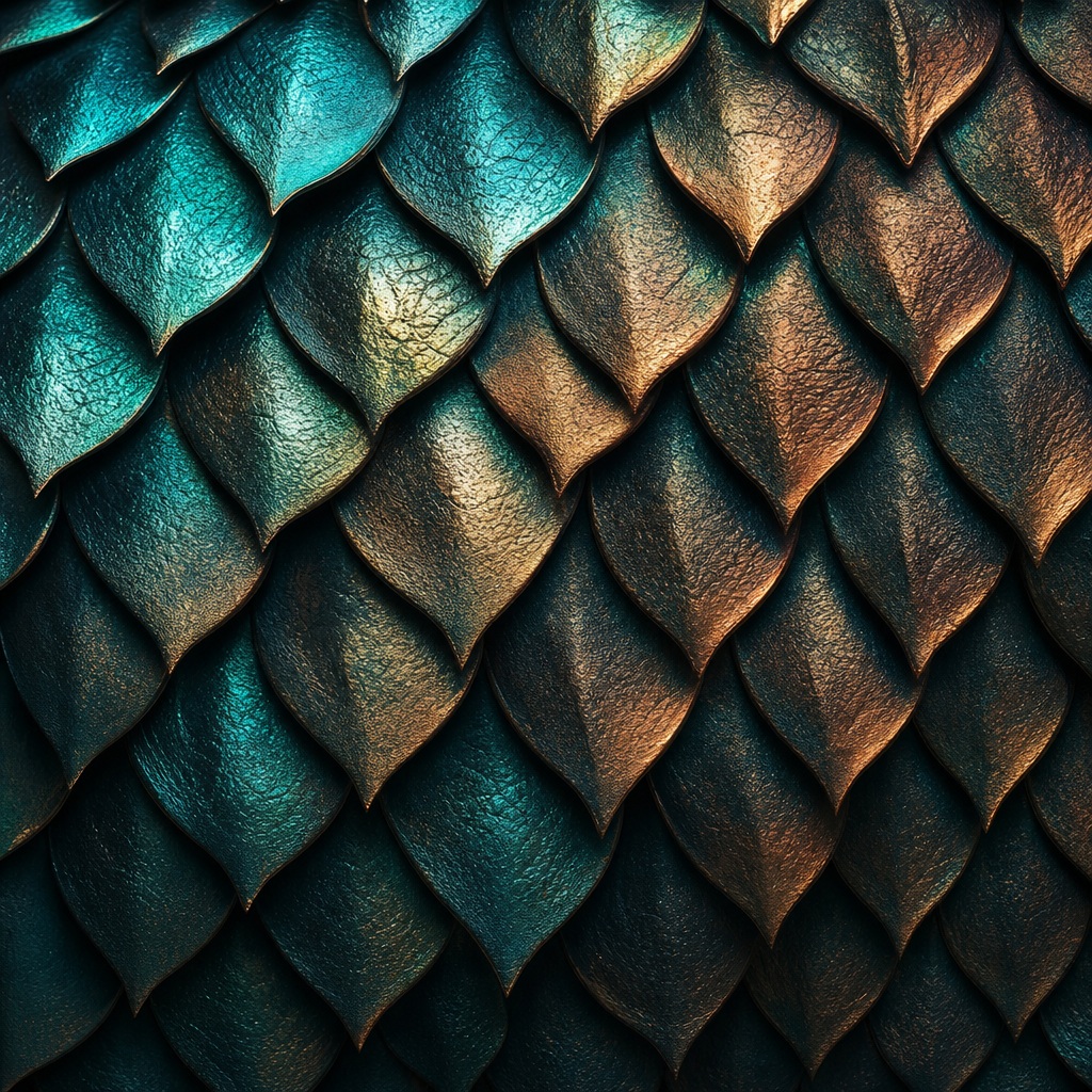 Preview for Iridescent Dragon Scales Background Texture