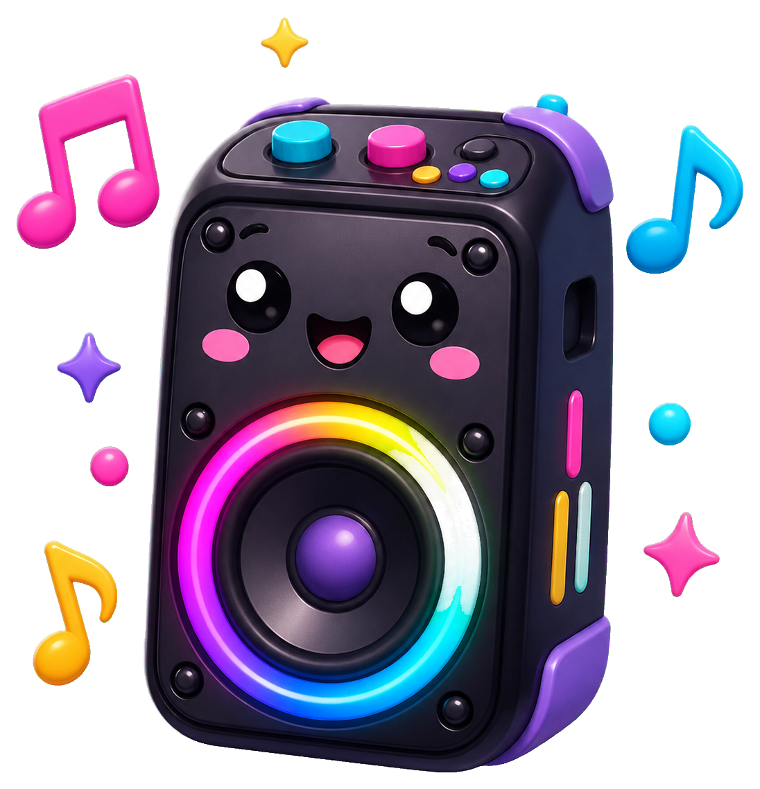 Preview for Party Speaker Sticker Graphic