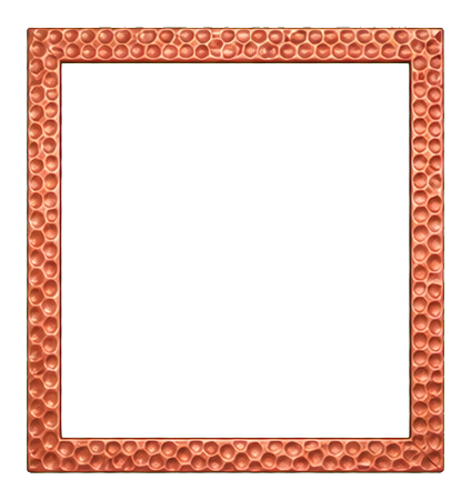 Preview for Hammered Copper Square Sticker