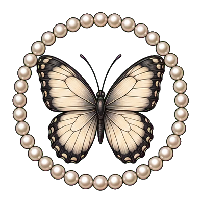 Preview for Pearl Chain Butterfly Sticker