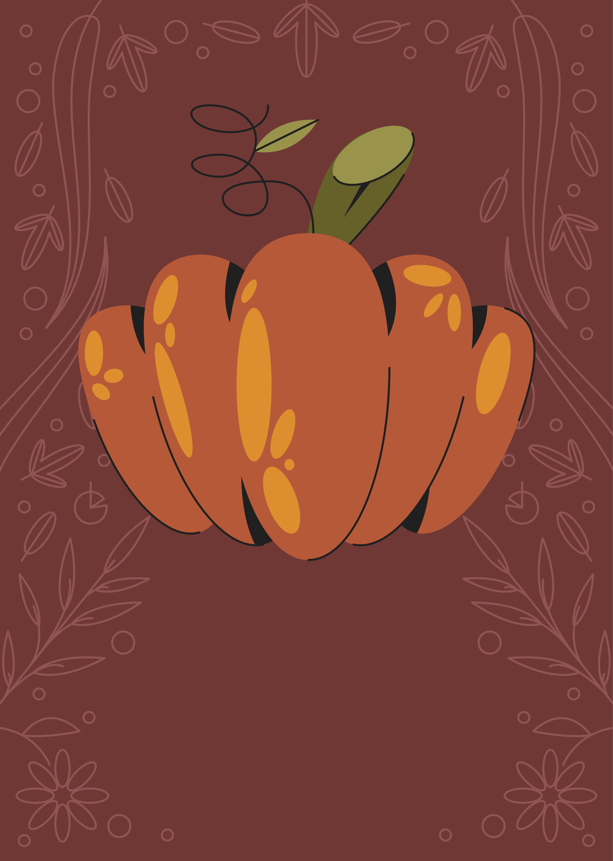 Preview for Autumn-pumpkin-illustration-fall-background-73693